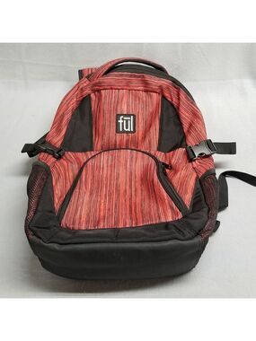 Ful Laptop Backpack Red School
